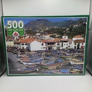 Vintage Canada Games Madeira Portugal 500 Piece Puzzle New 1996 #40405-15